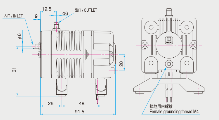 衡工4、6英寸真空吸附卡盤、真空吸附臺(tái)、半導(dǎo)體元器件芯片樣品臺(tái)、探針臺(tái)